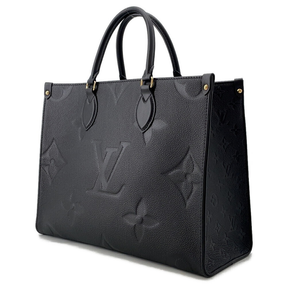 Louis Vuitton Empreinte Monogram Black Tote OnTheGo Shoulder Bag